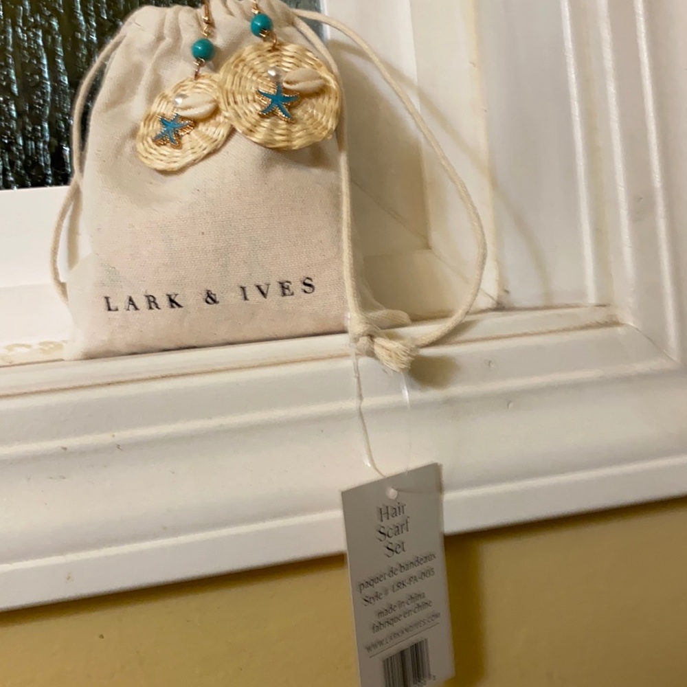 Lark & Ives hair scarf set